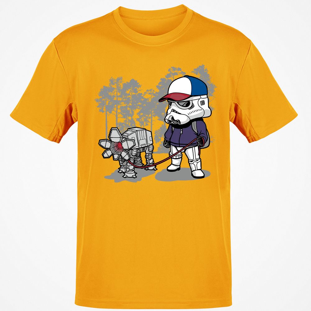 Classic Unisex T-Shirt - 1WLNG9ZX - Gold - 4