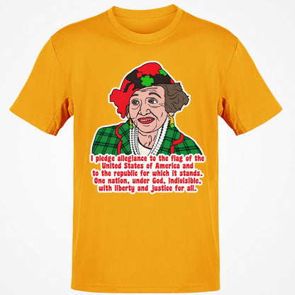 Classic Unisex T-Shirt - 6ADGCR9D - Gold - 4