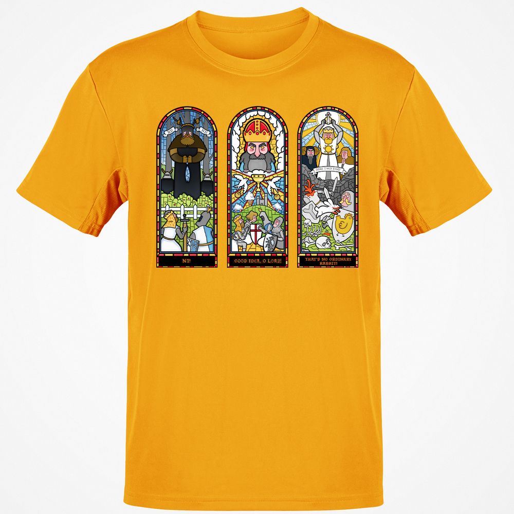 Classic Unisex T-Shirt - XMZ8YV4R - Gold - 4