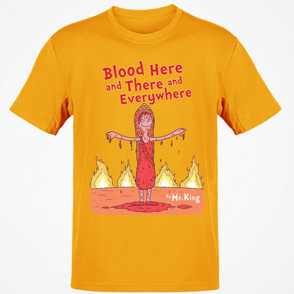 Classic Unisex T-Shirt - KTYGB82Z - Gold - 4