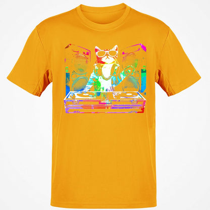 Classic Unisex T-Shirt - T3AZRQX9 - Gold - 4