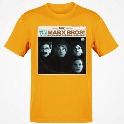 Classic Unisex T-Shirt - C6X446WG - Gold - 4