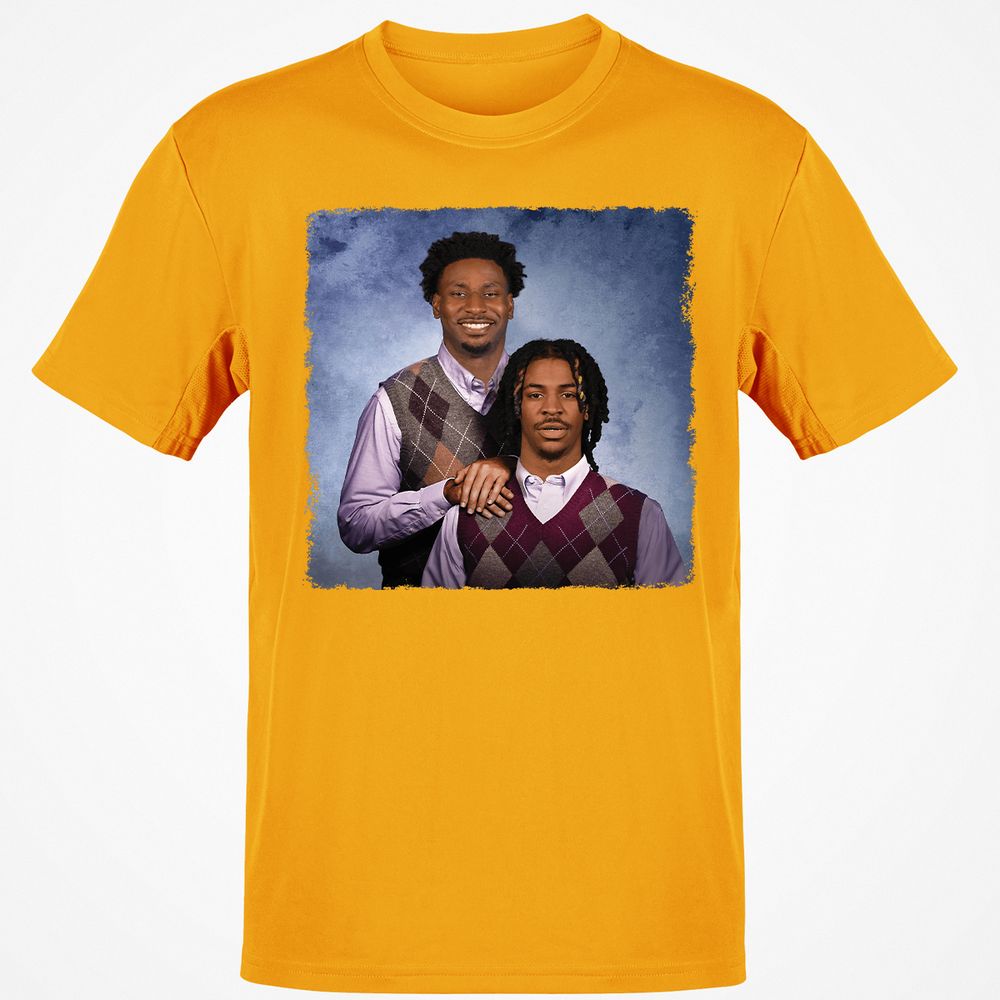 Classic Unisex T-Shirt - N552GC7Y - Gold - 4