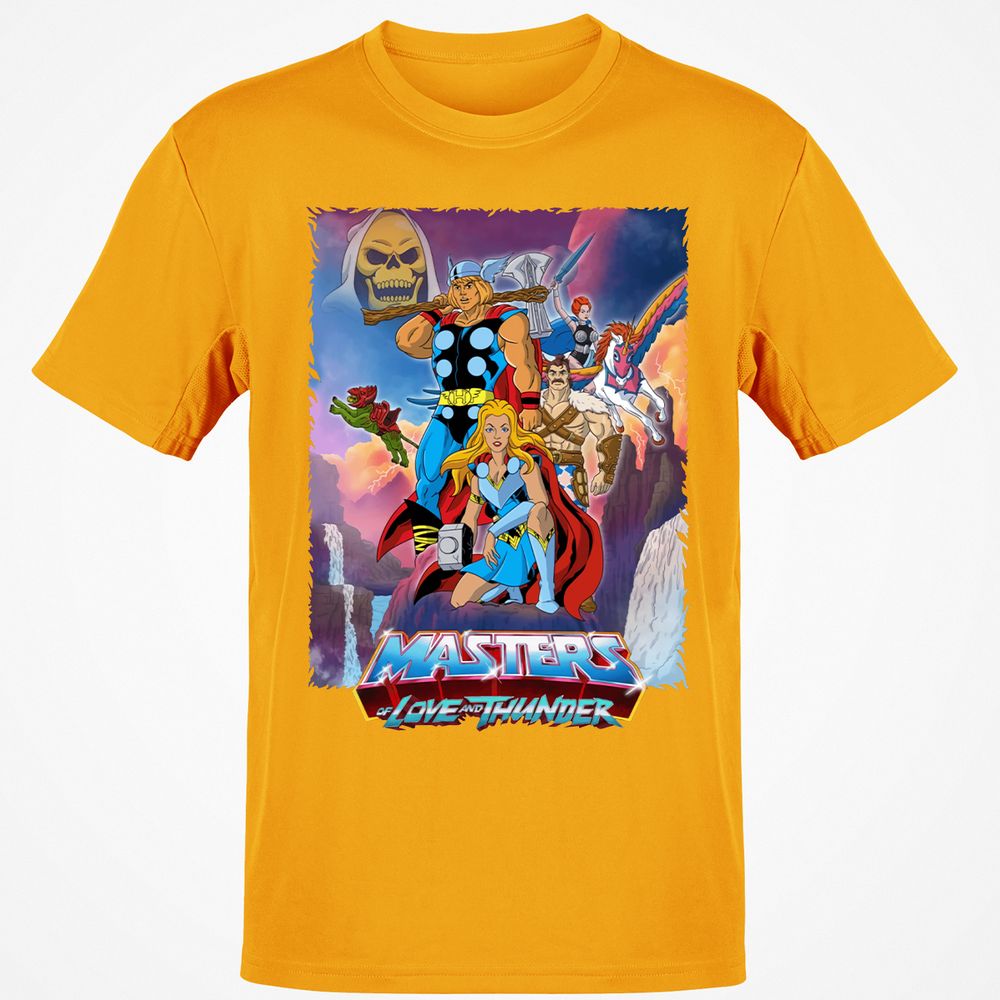 Classic Unisex T-Shirt - KMT9YAGQ - Gold - 4