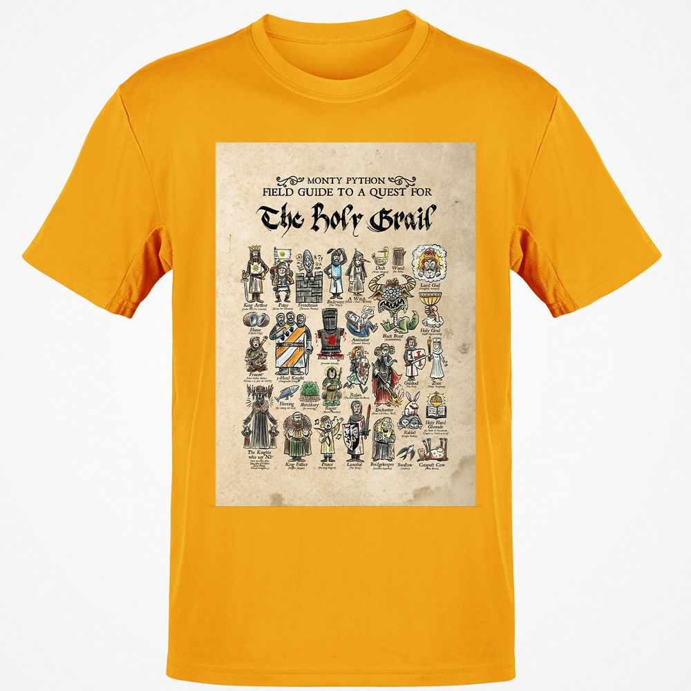 Classic Unisex T-Shirt - CKV6WQ7R - Gold - 4