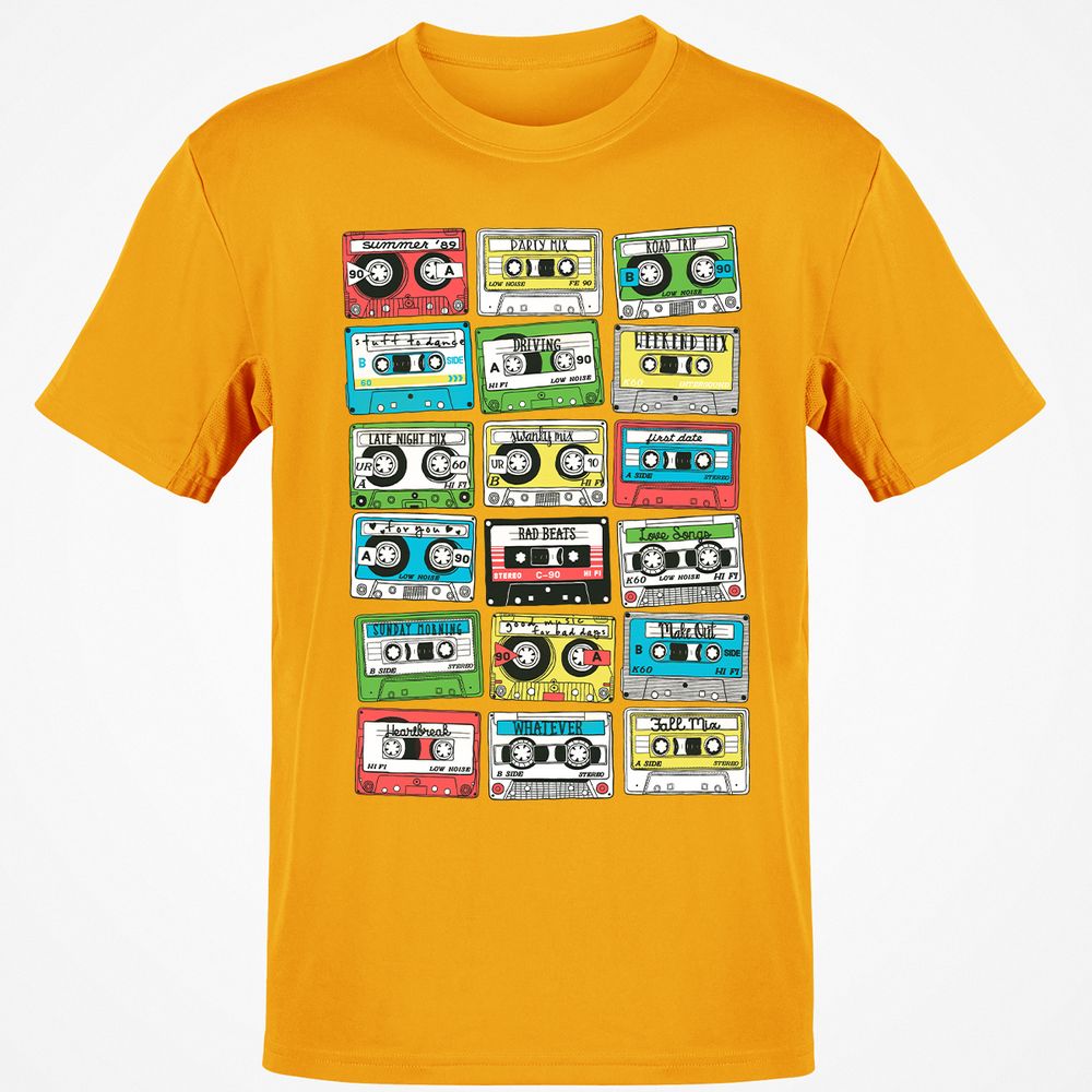 Classic Unisex T-Shirt - 814FBJV7 - Gold - 4