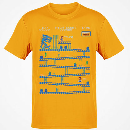 Classic Unisex T-Shirt - ZWR4B2F7 - Gold - 4