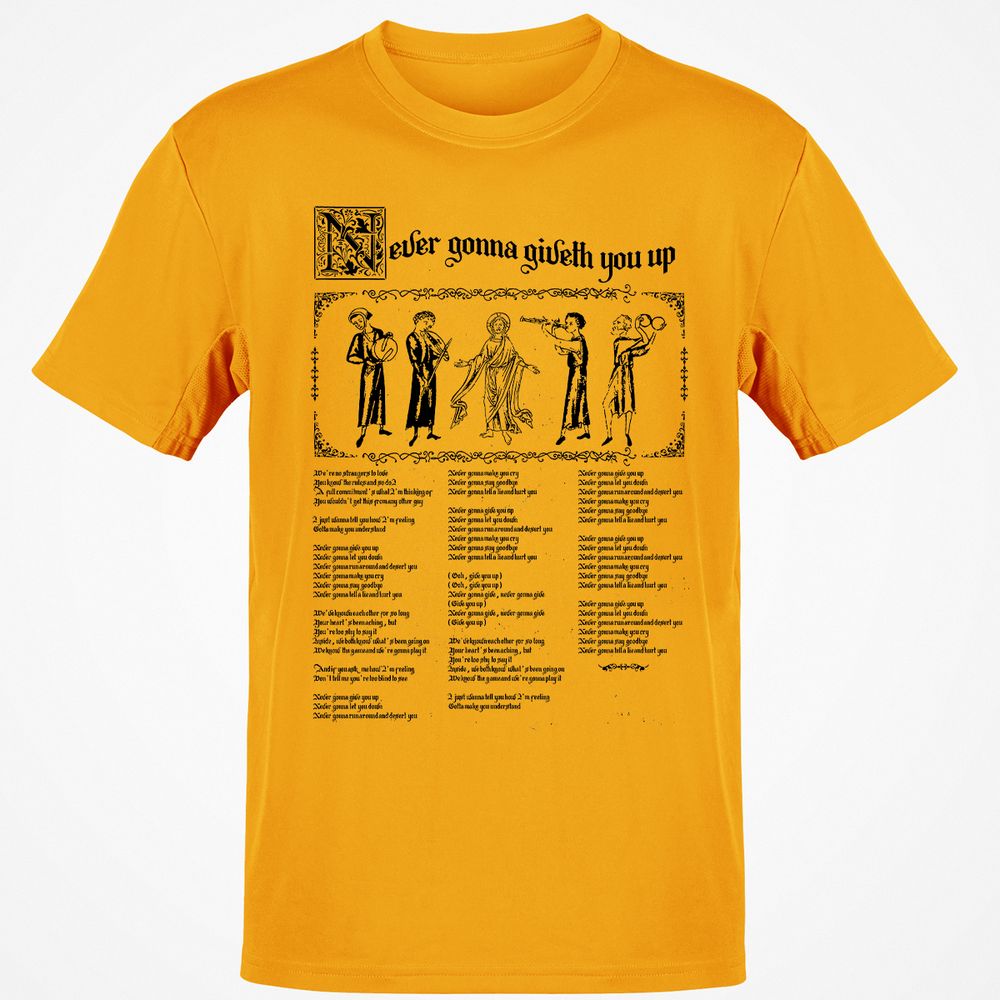 Classic Unisex T-Shirt - HRGFNEN1 - Gold - 4