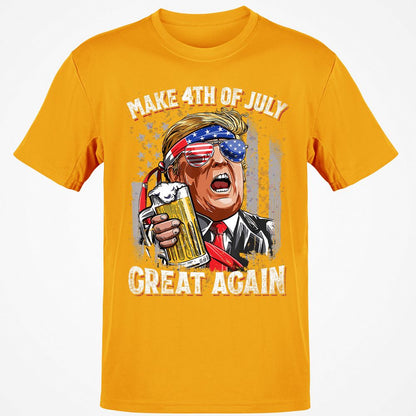 Classic Unisex T-Shirt - ERQ2TJ2Z - Gold - 4
