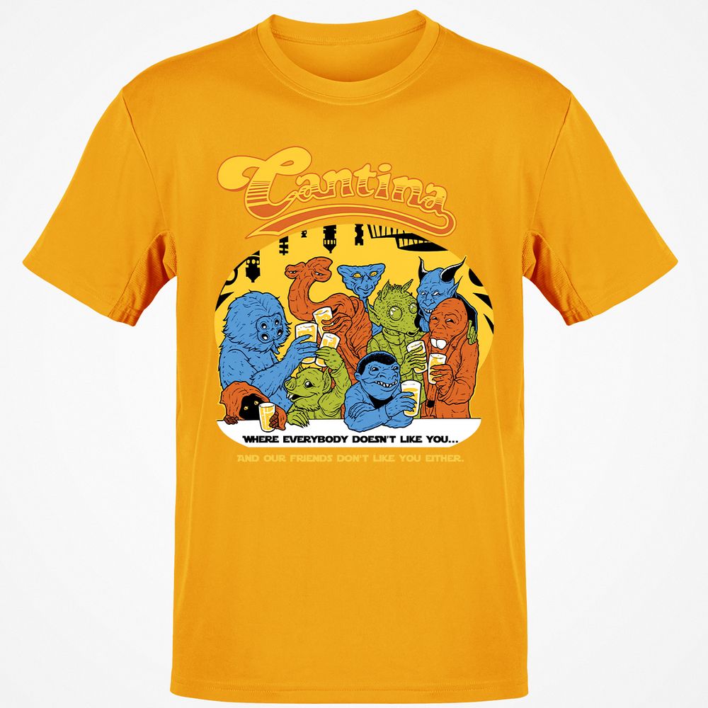 Classic Unisex T-Shirt - ALM4YGSX - Gold - 4