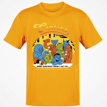 Classic Unisex T-Shirt - ALM4YGSX - Gold - 4