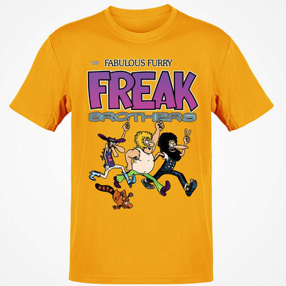 Classic Unisex T-Shirt - 7F64KR5T - Gold - 4