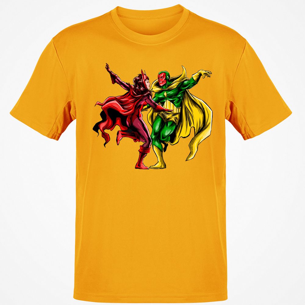 Classic Unisex T-Shirt - ZMWF11ZD - Gold - 4