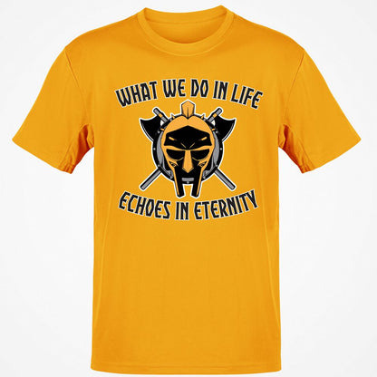 Classic Unisex T-Shirt - YQUESVSK - Gold - 4