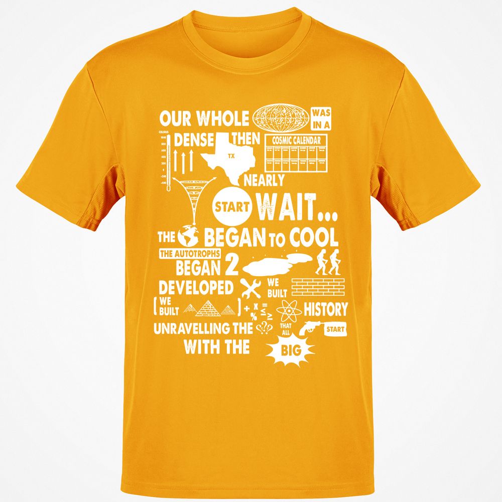 Classic Unisex T-Shirt - RX6NRL7V - Gold - 4