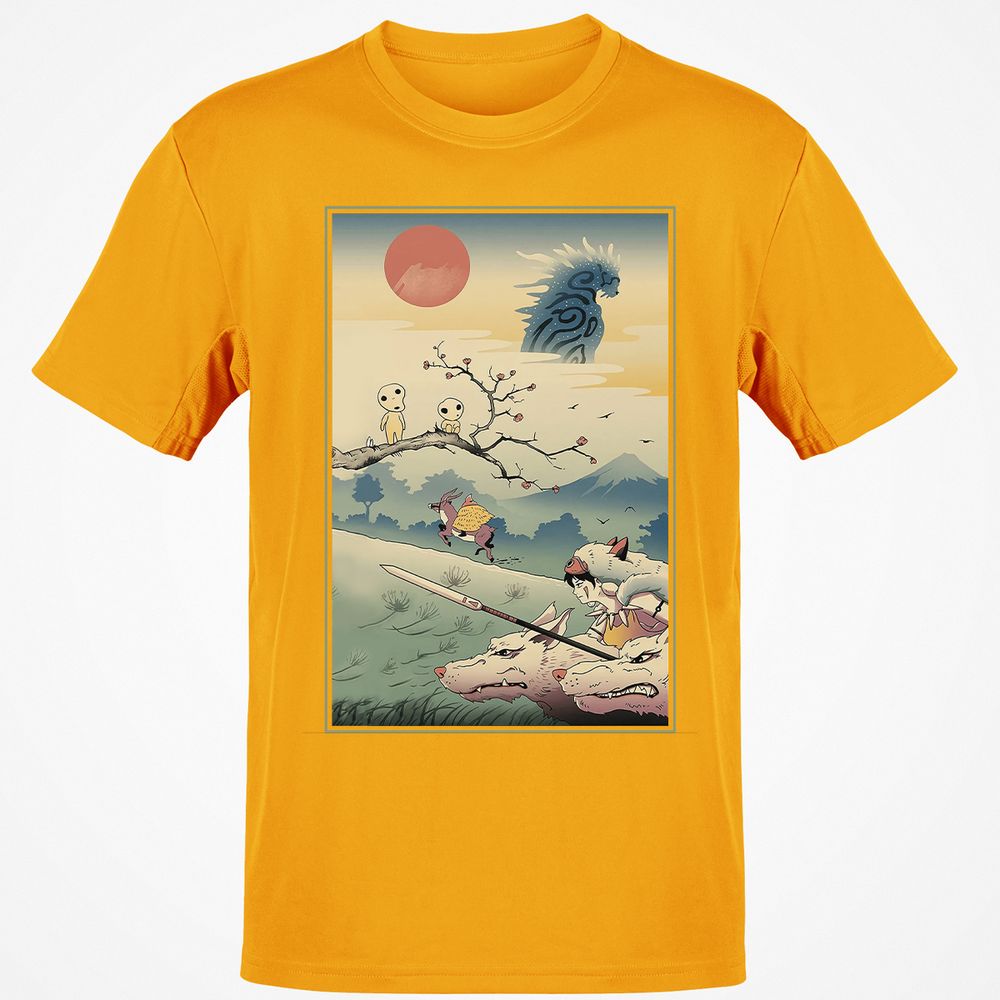 Classic Unisex T-Shirt - B9J43CP4 - Gold - 4