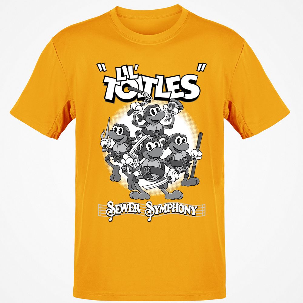 Classic Unisex T-Shirt - EKJHZRZA - Gold - 4