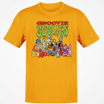 Classic Unisex T-Shirt - H6DEHA5H - Gold - 4