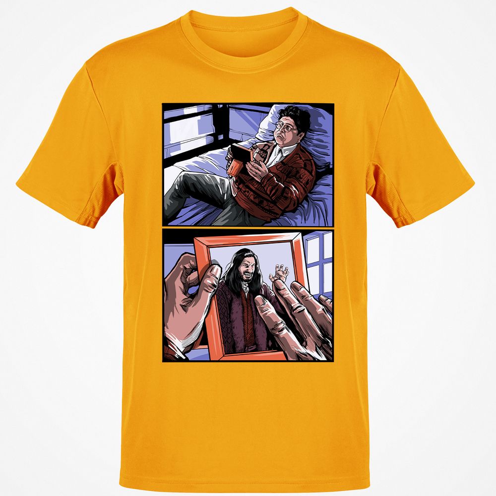 Classic Unisex T-Shirt - R5JXZW23 - Gold - 4