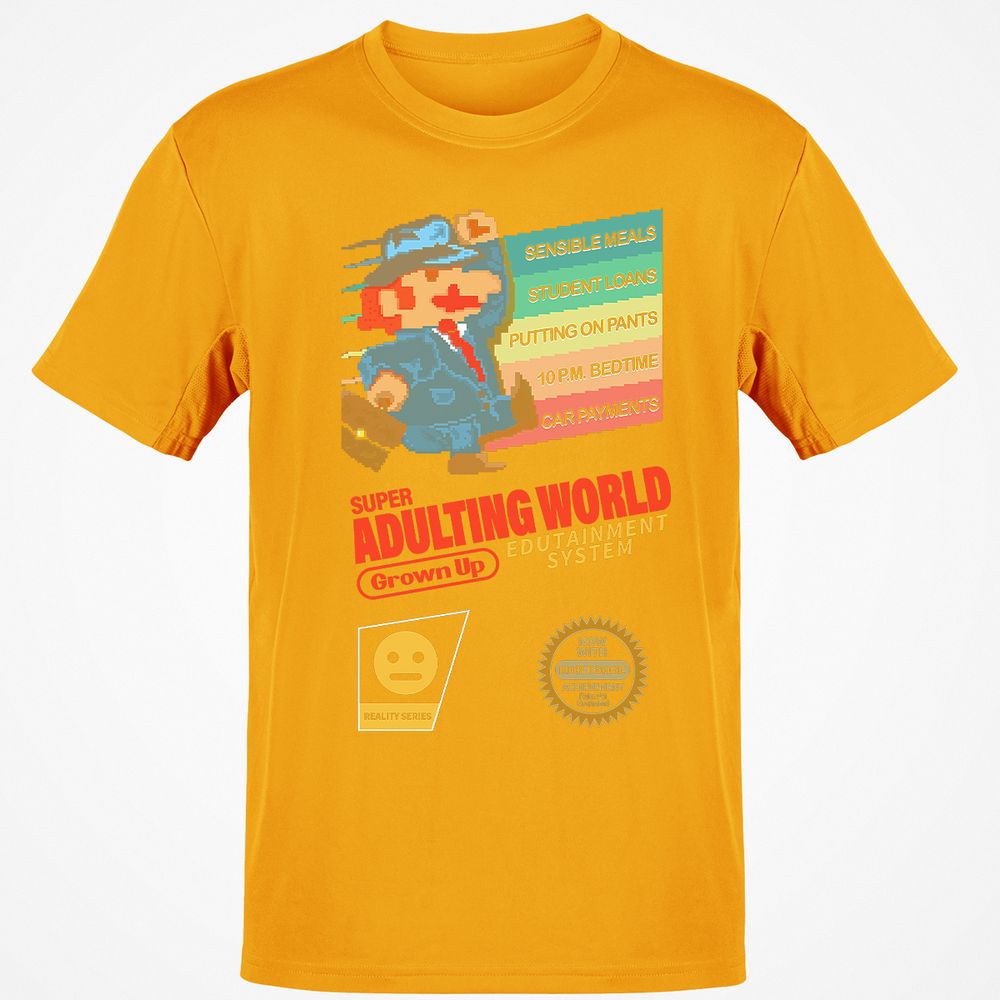 Classic Unisex T-Shirt - ZSSUBUB9 - Gold - 4