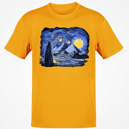 Classic Unisex T-Shirt - UVVEFDDU - Gold - 4