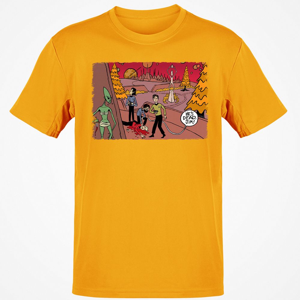 Classic Unisex T-Shirt - 2VSSG6BC - Gold - 4