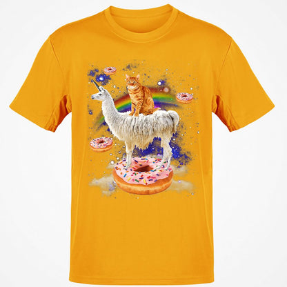 Classic Unisex T-Shirt - JHESFH1K - Gold - 4