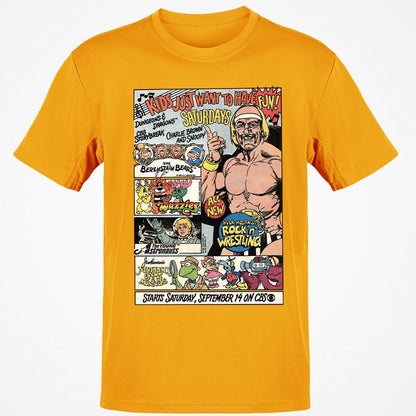 Classic Unisex T-Shirt - 61T71YJ4 - Gold - 4
