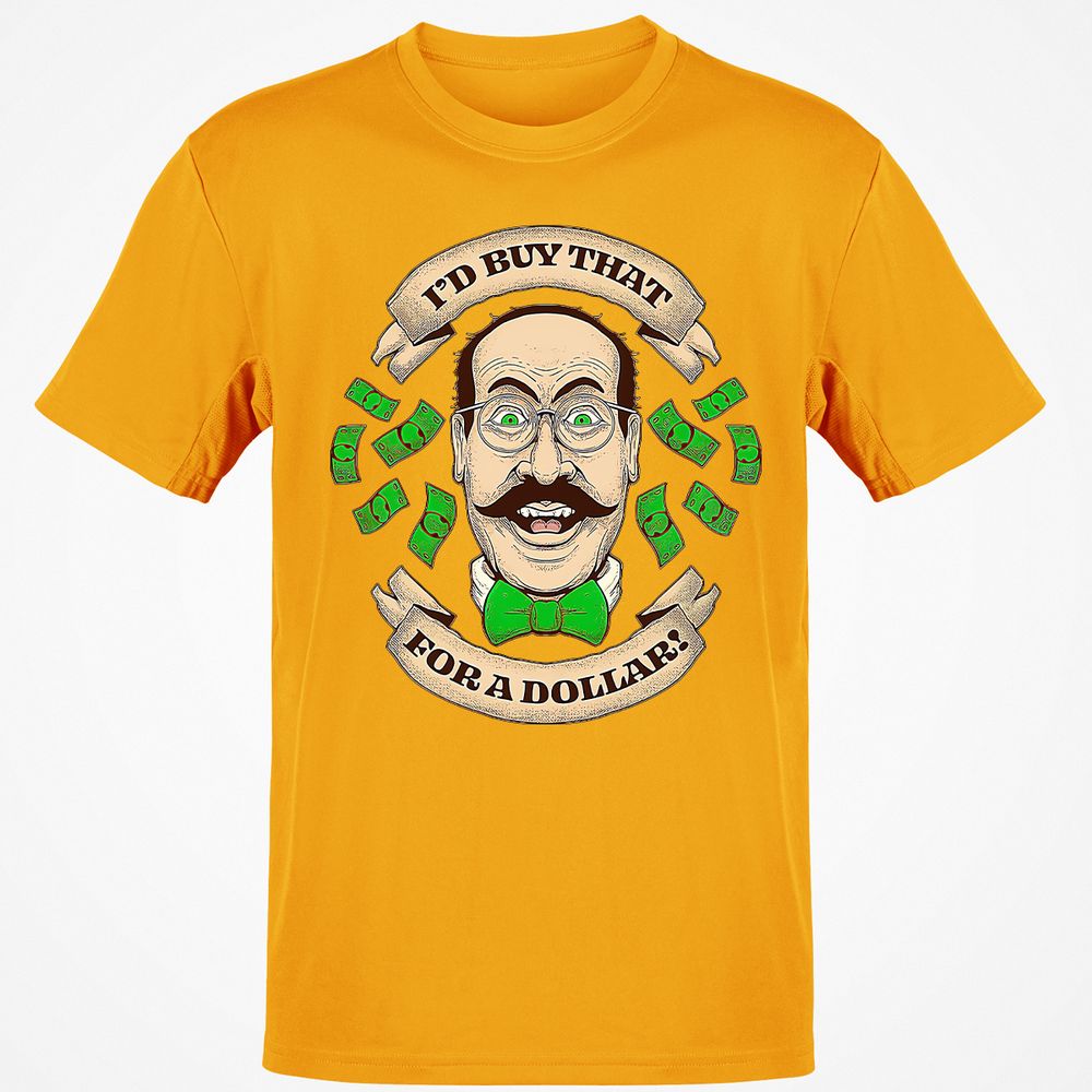 Classic Unisex T-Shirt - KDQ3JXMZ - Gold - 4