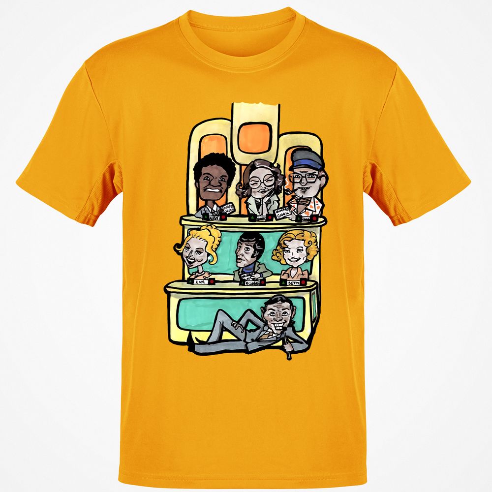 Classic Unisex T-Shirt - F4QHYXFL - Gold - 4