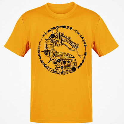 Classic Unisex T-Shirt - VF7E71ZD - Gold - 4