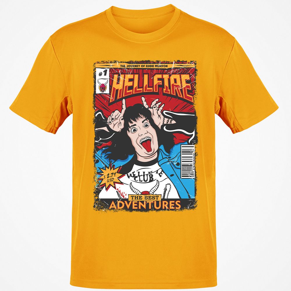 Classic Unisex T-Shirt - UAMTNKGT - Gold - 4