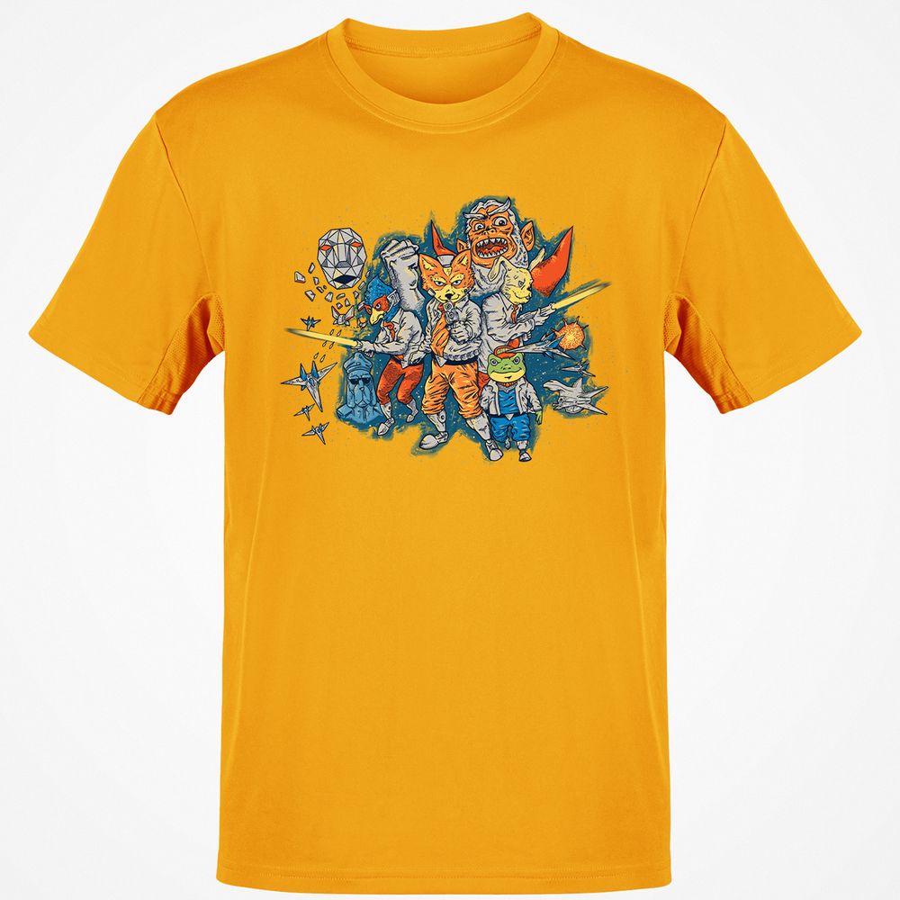 Classic Unisex T-Shirt - SK2TSY72 - Gold - 4