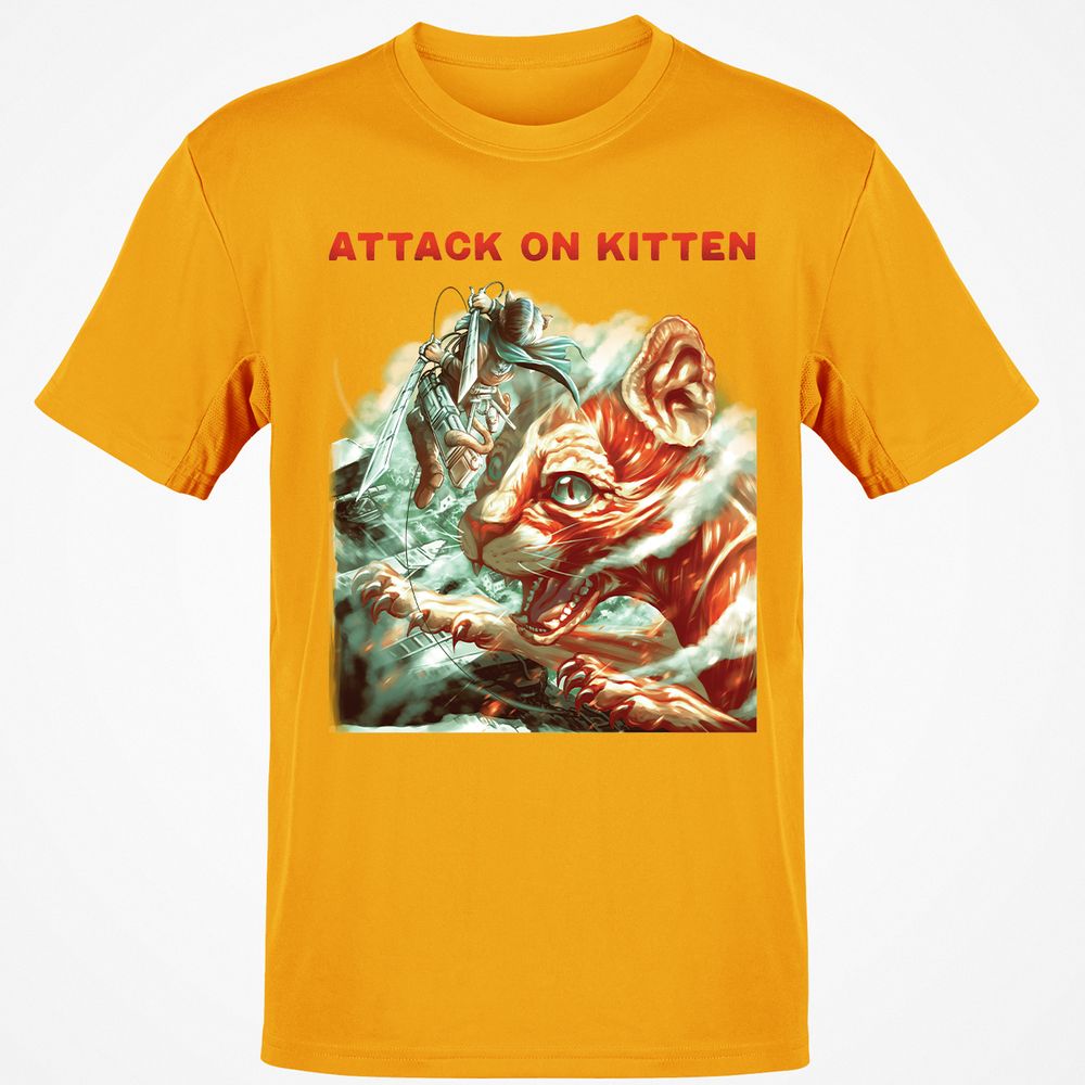 Classic Unisex T-Shirt - SEGJYTFH - Gold - 4