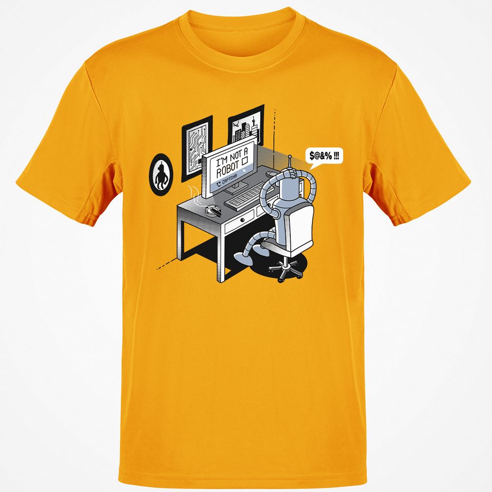 Classic Unisex T-Shirt - 3YZSNJ77 - Gold - 4