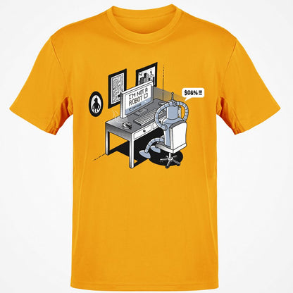 Classic Unisex T-Shirt - 3YZSNJ77 - Gold - 4