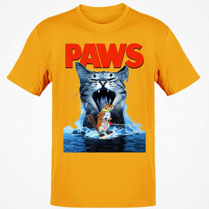 Classic Unisex T-Shirt - XPMJAWYE - Gold - 4