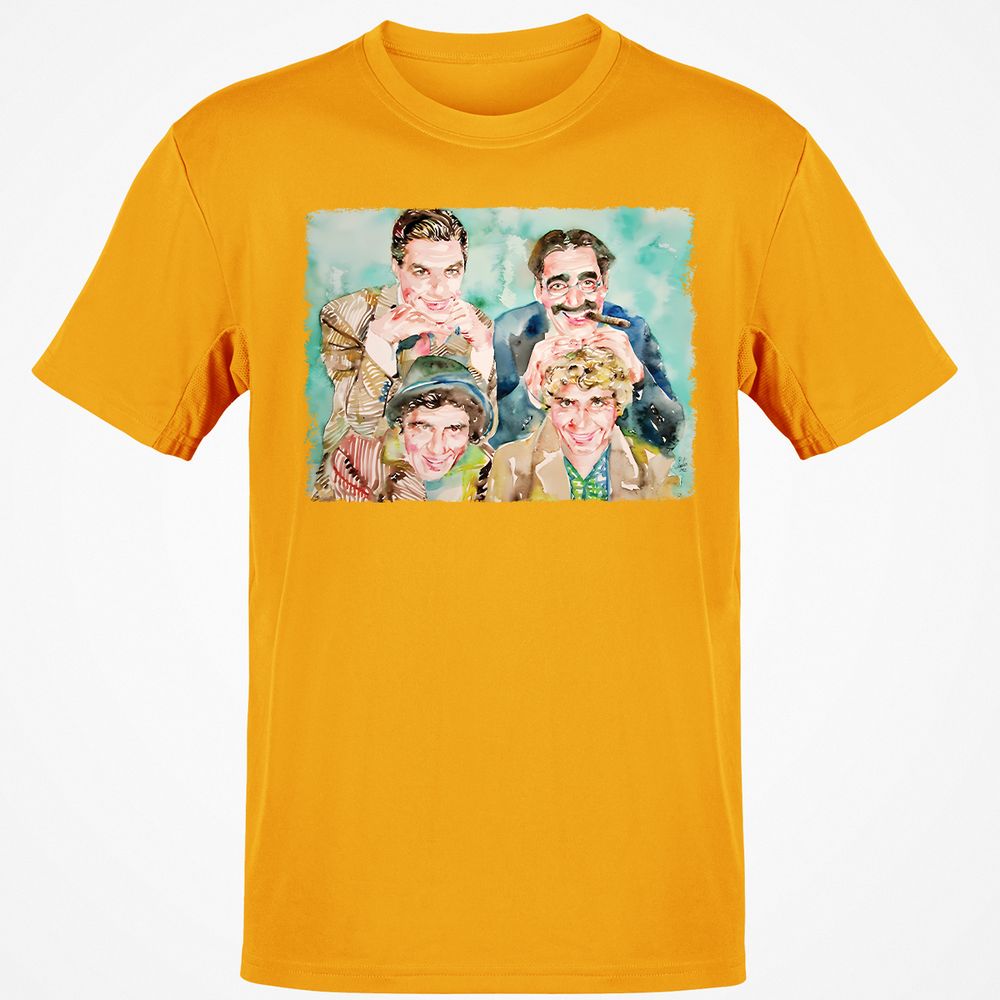 Classic Unisex T-Shirt - 9VKBLTUX - Gold - 4