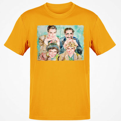 Classic Unisex T-Shirt - 9VKBLTUX - Gold - 4