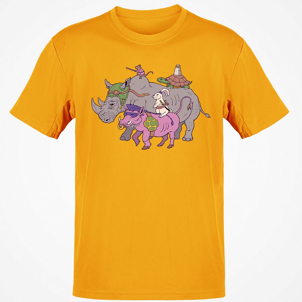 Classic Unisex T-Shirt - LM1NQBRY - Gold - 4