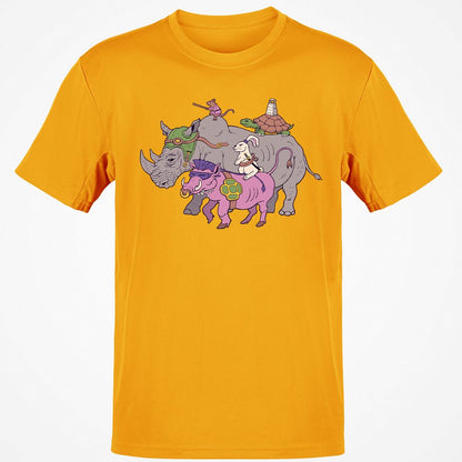 Classic Unisex T-Shirt - LM1NQBRY - Gold - 4