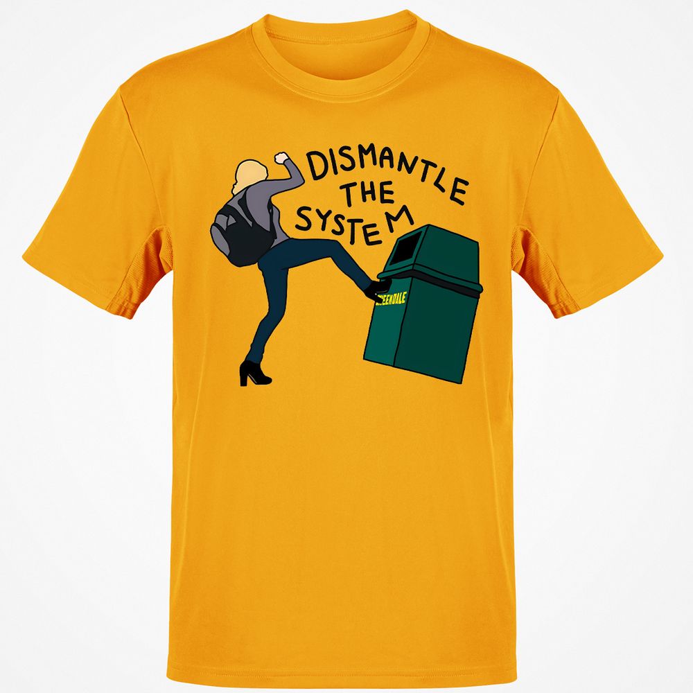 Classic Unisex T-Shirt - LAC8E9YL - Gold - 4