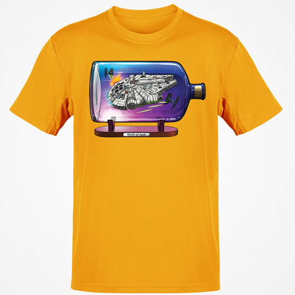 Classic Unisex T-Shirt - 3V3WLDYX - Gold - 4