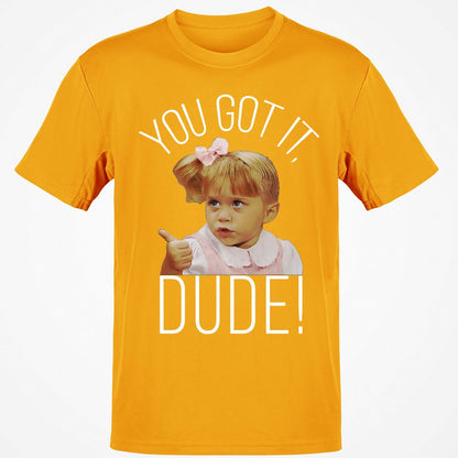 Classic Unisex T-Shirt - BMUGUVKG - Gold - 4