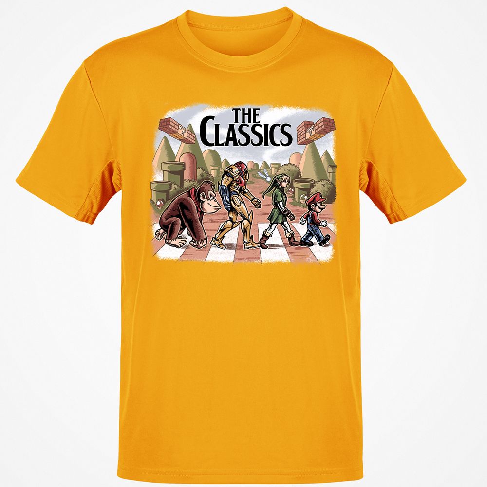 Classic Unisex T-Shirt - 5NL1ZA7N - Gold - 4