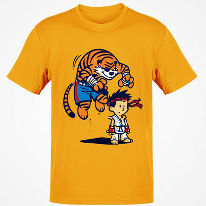 Classic Unisex T-Shirt - 8M6ENSKB - Gold - 4