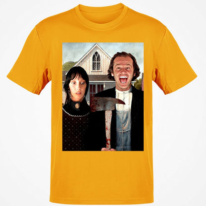 Classic Unisex T-Shirt - KLSCFNDL - Gold - 4