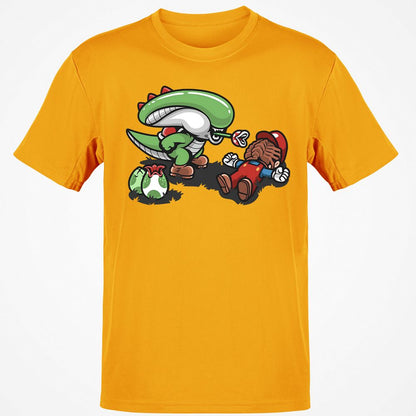 Classic Unisex T-Shirt - 7712Y9EY - Gold - 4