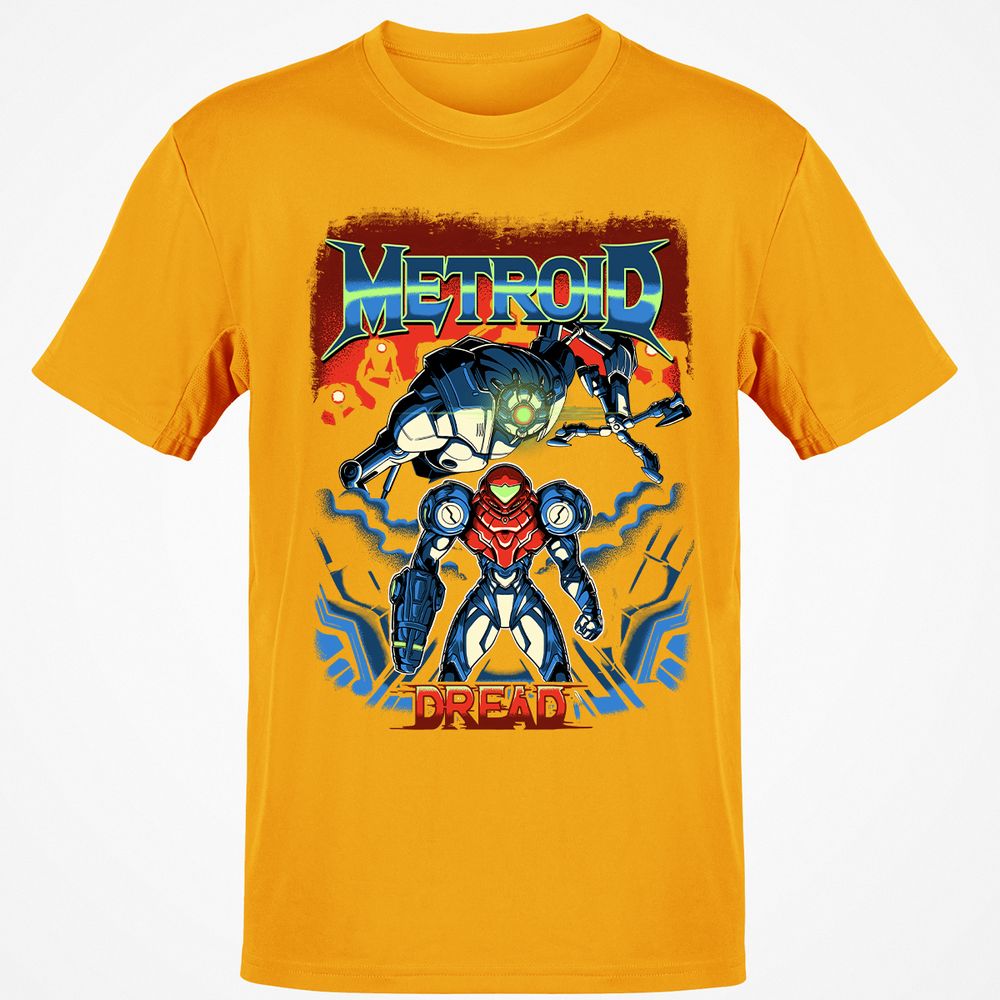 Classic Unisex T-Shirt - LTBB7QZG - Gold - 4