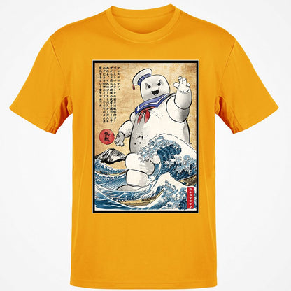 Classic Unisex T-Shirt - ZLHD4MRK - Gold - 4